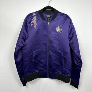 Marvel Eternals Our Universe Satin Embroidered Dragon K Bomber Jacket Small